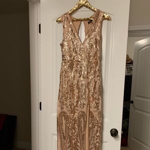 Rose Gold Formal Gown